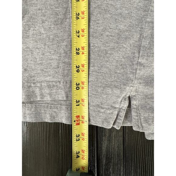 L.L. Bean Men's Henley Pullover Gray Cotton Relaxed Casual Shirt Size XXL Tall - Picture 5 of 8